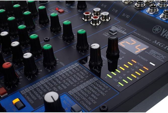 YAMAHA MG10XU 10-Input Stereo Mixer with Effects