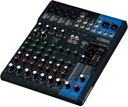YAMAHA MG10XU 10-Input Stereo Mixer with Effects