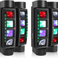 U`King Spider Moving Head Light 8x10W RGBW LEDs Beam DJ Lights